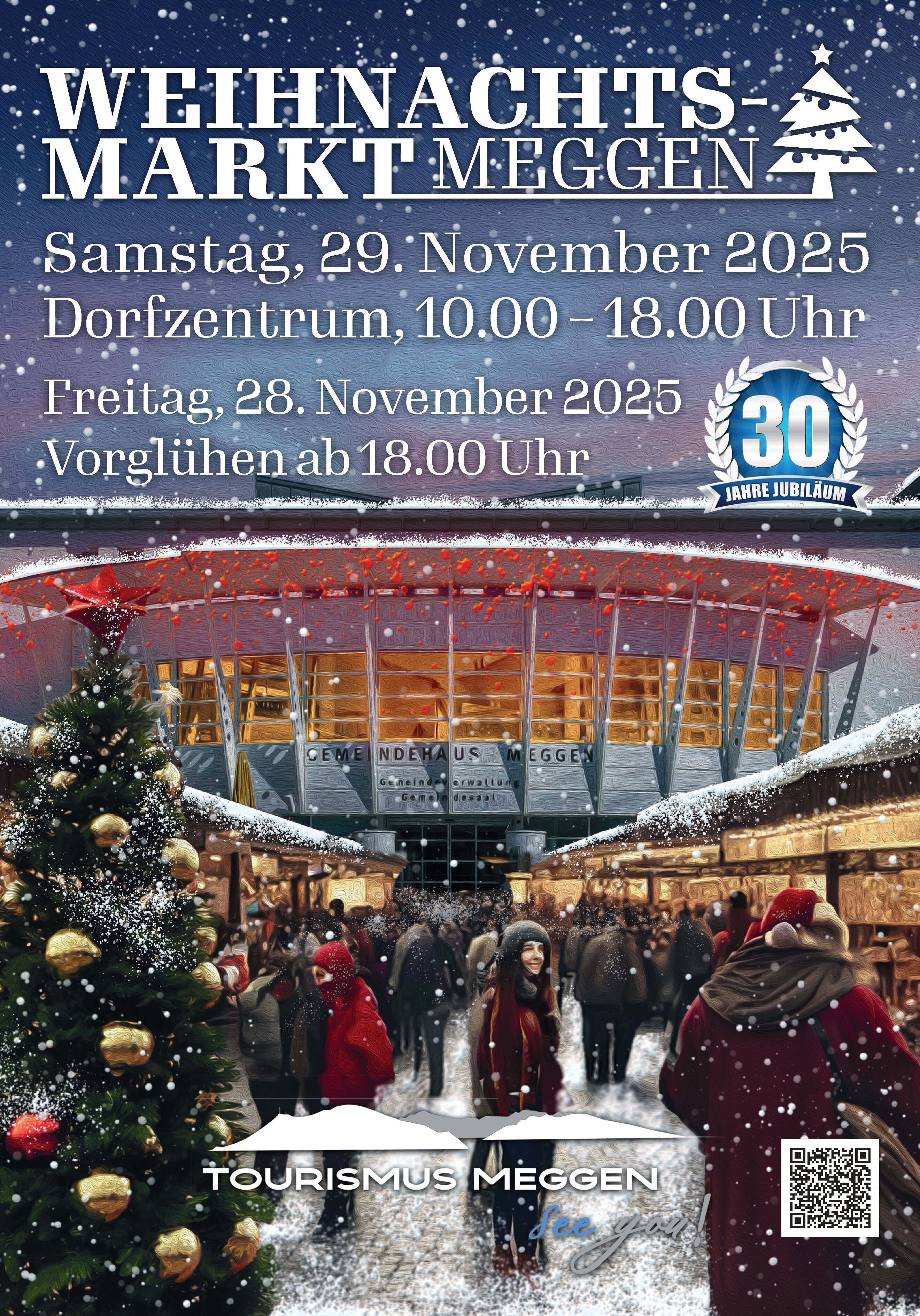Flyer Megger Weihnachtsmarkt 2025