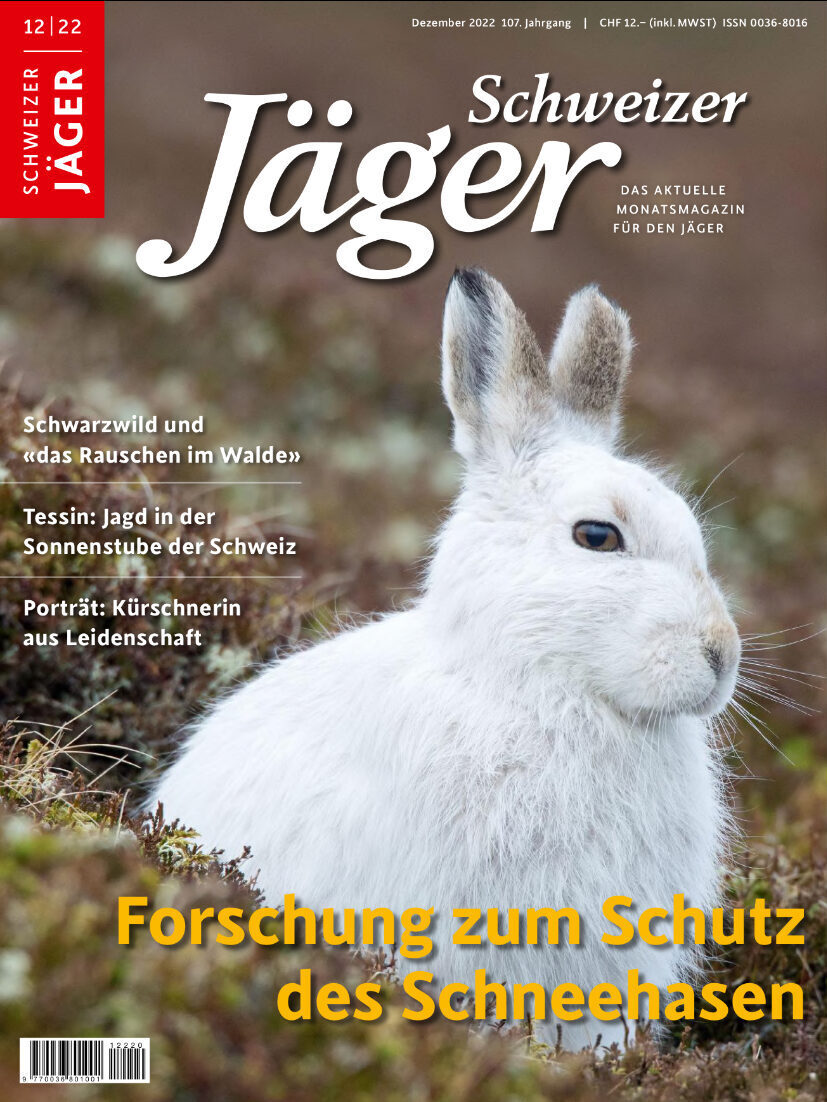 Cover Schweizer Jäger Ausgabe 12/22